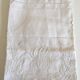 19th embroidered linen yarn wedding kit pillow taie B