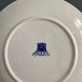 Set of 11 Gien earthenware dessert plates