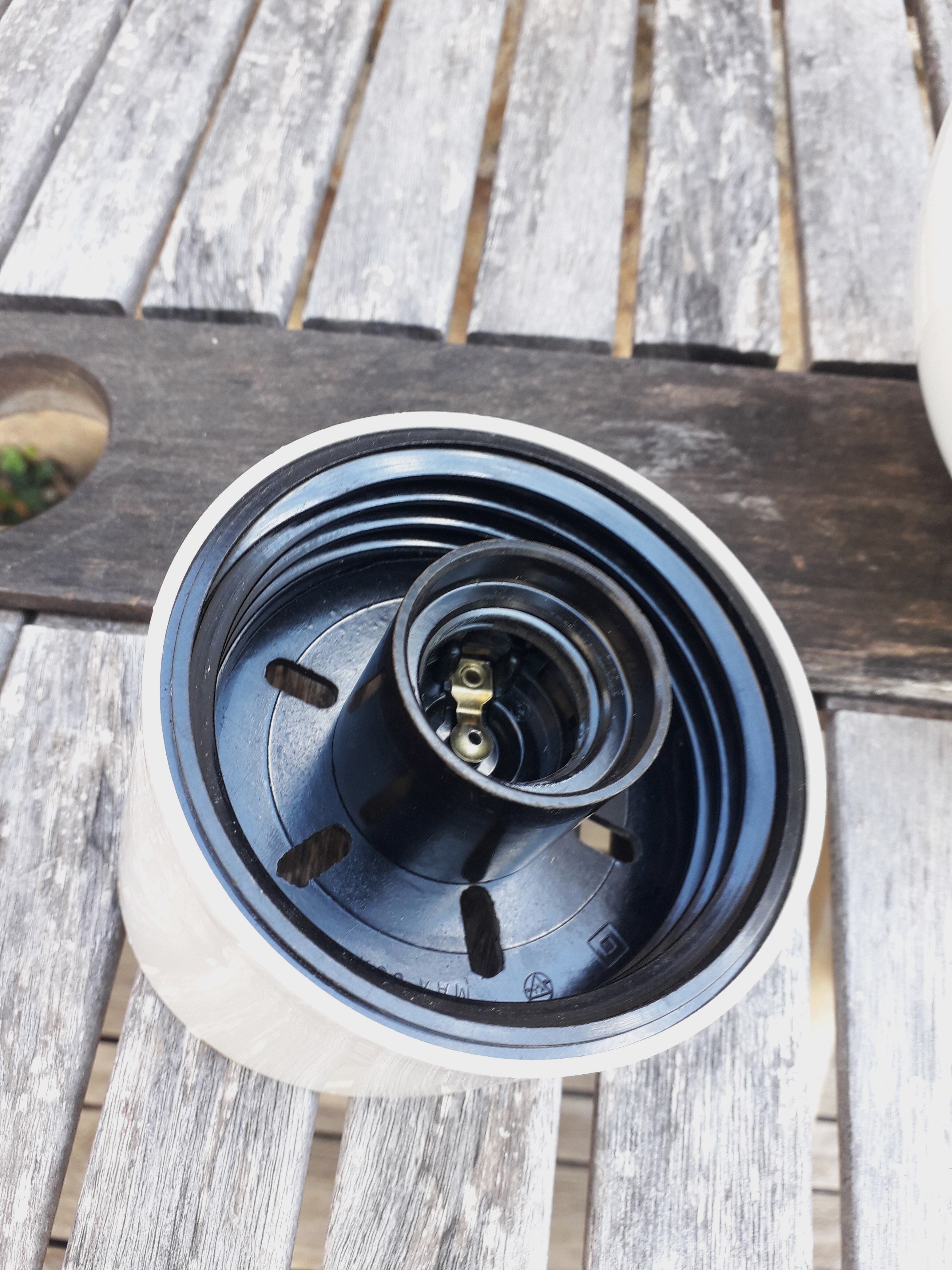 Wall lamp / table lamp - vintage Italian - 1970