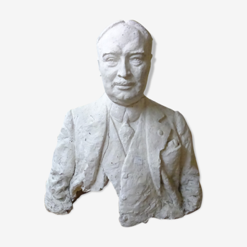 Plaster bust