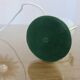 Grande lampe en verre et laiton 1950 1960