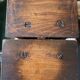 Carved wooden ornaments or consoles