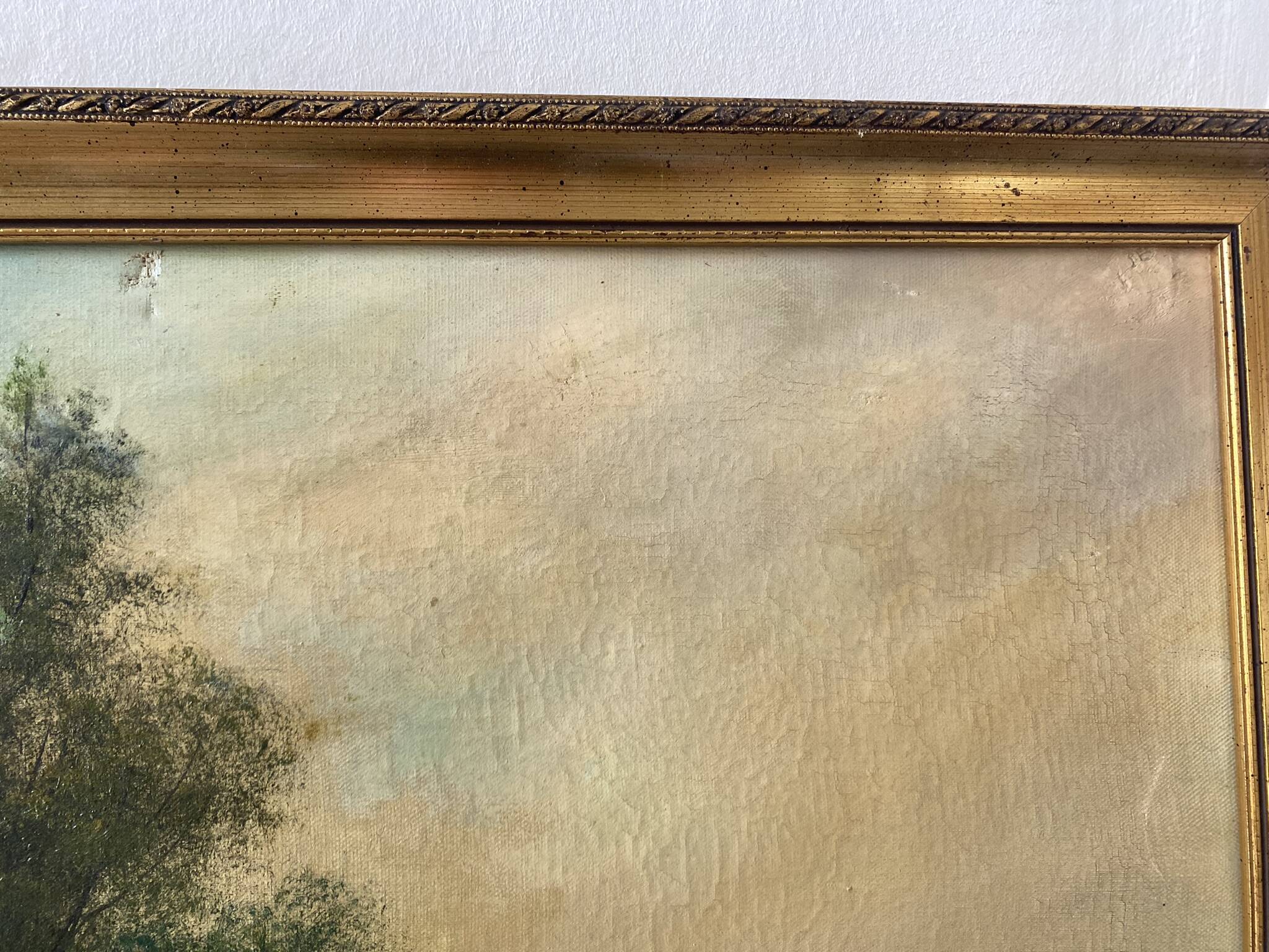 Fishing landscape early 20th century