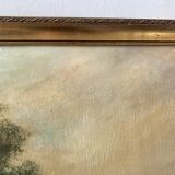 Fishing landscape early 20th century