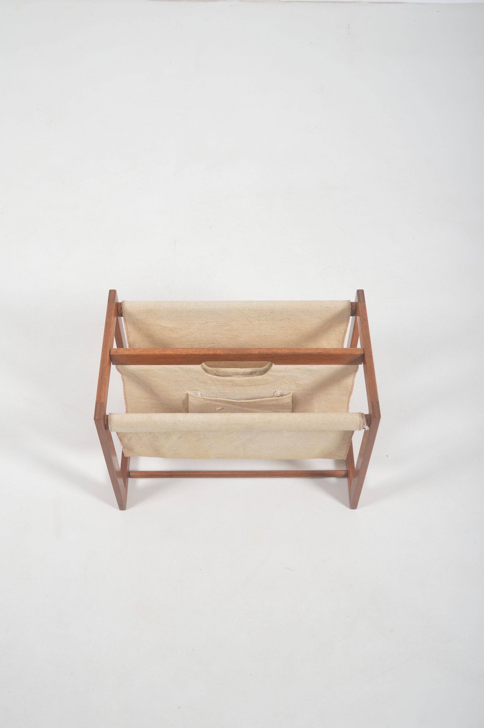 Danish magazine holder model 701 by Aksel Kjersgaard, 1960s