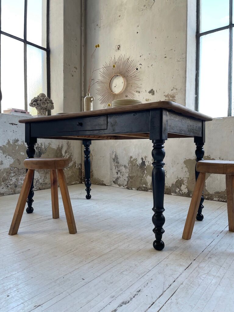 Farm bistro table in oak