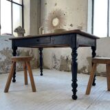 Farm bistro table in oak