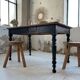 Farm bistro table in oak