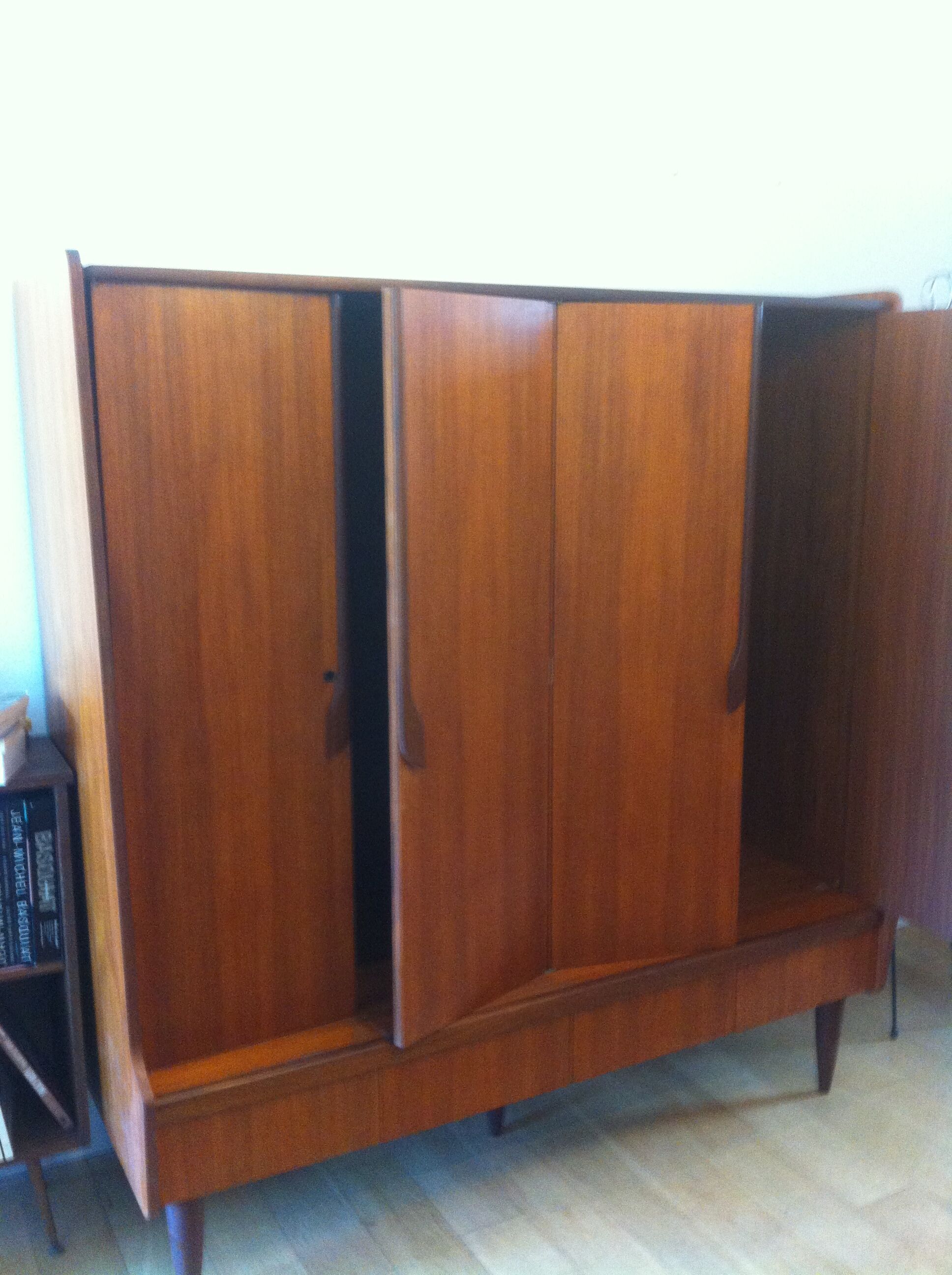 Teak wardrobe