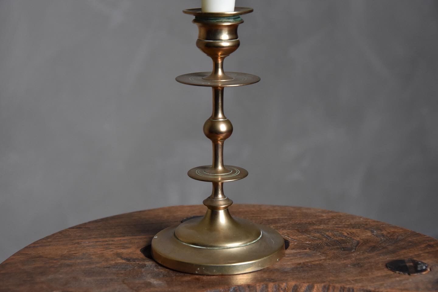 Bronze candle holder