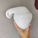 Wilhelm Wagenfeld porcelain wall lamp for Lindner Leuchten