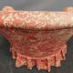 Toad armchair upholsterer cashmere fabric