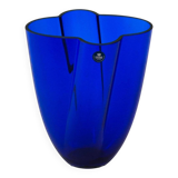 Cobalt vase, Danish design, 1980s, manufacturer: Royal Copenhagen