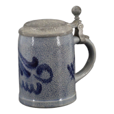 Chope à bière en grès