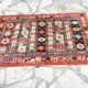 Vintage silk and cotton rug - 142 x 84cm