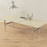 Table basse en marbre des années 1970