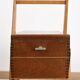 Old sewing box, worker, vintage 1950s