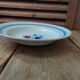 hollow plate porcelain lunéville painted hand floral françoise ancienne