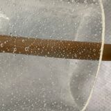 3 suspensions Raak Carthago aluminium and glass 1970