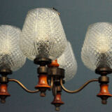 Polam chandelier with chalyxes
