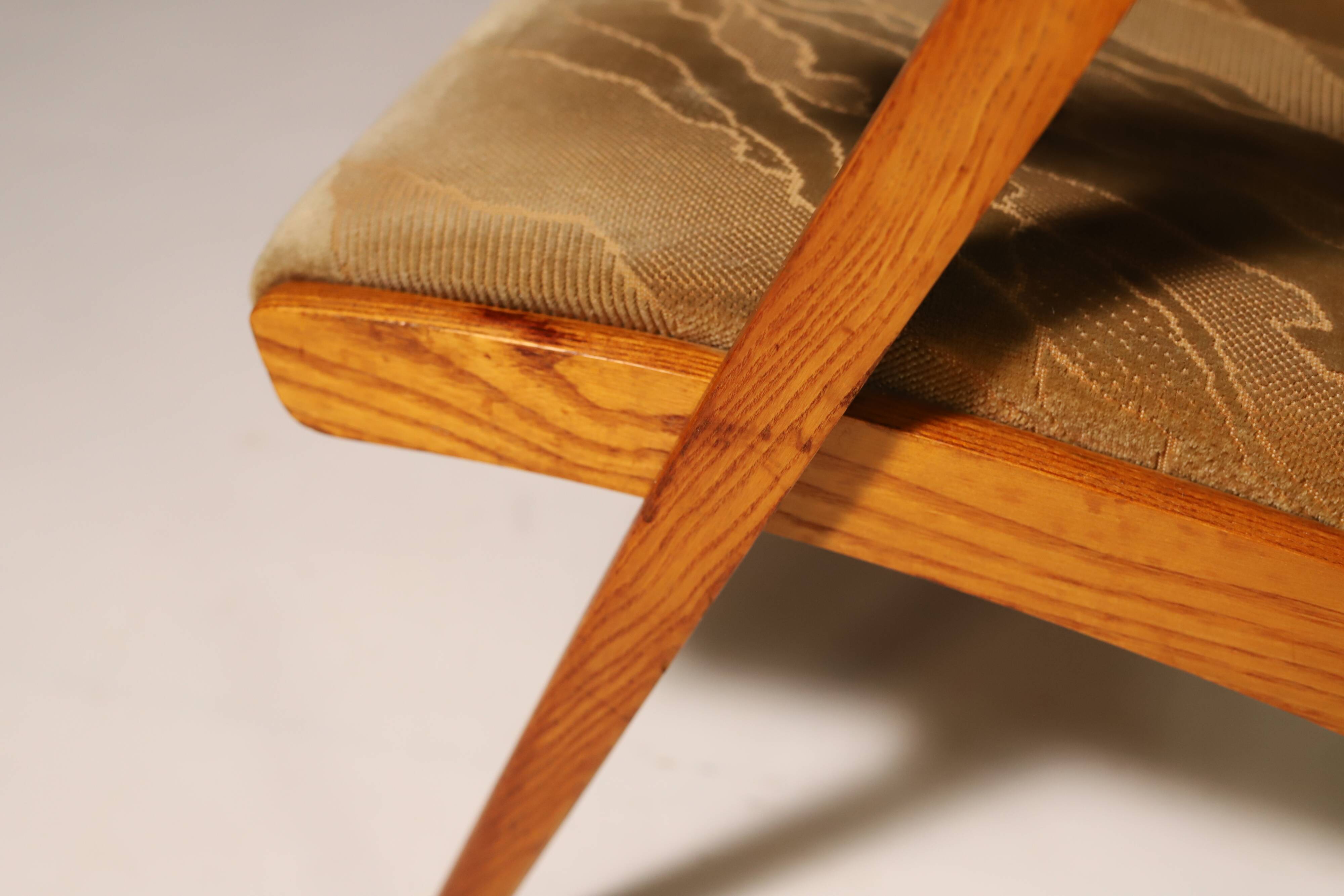 Pair of Czechoslovak armchairs, 1960's