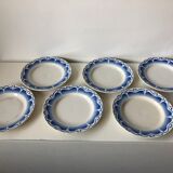 Set of 6 vintage dessert plates