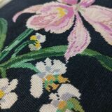 Framed antique embroidery