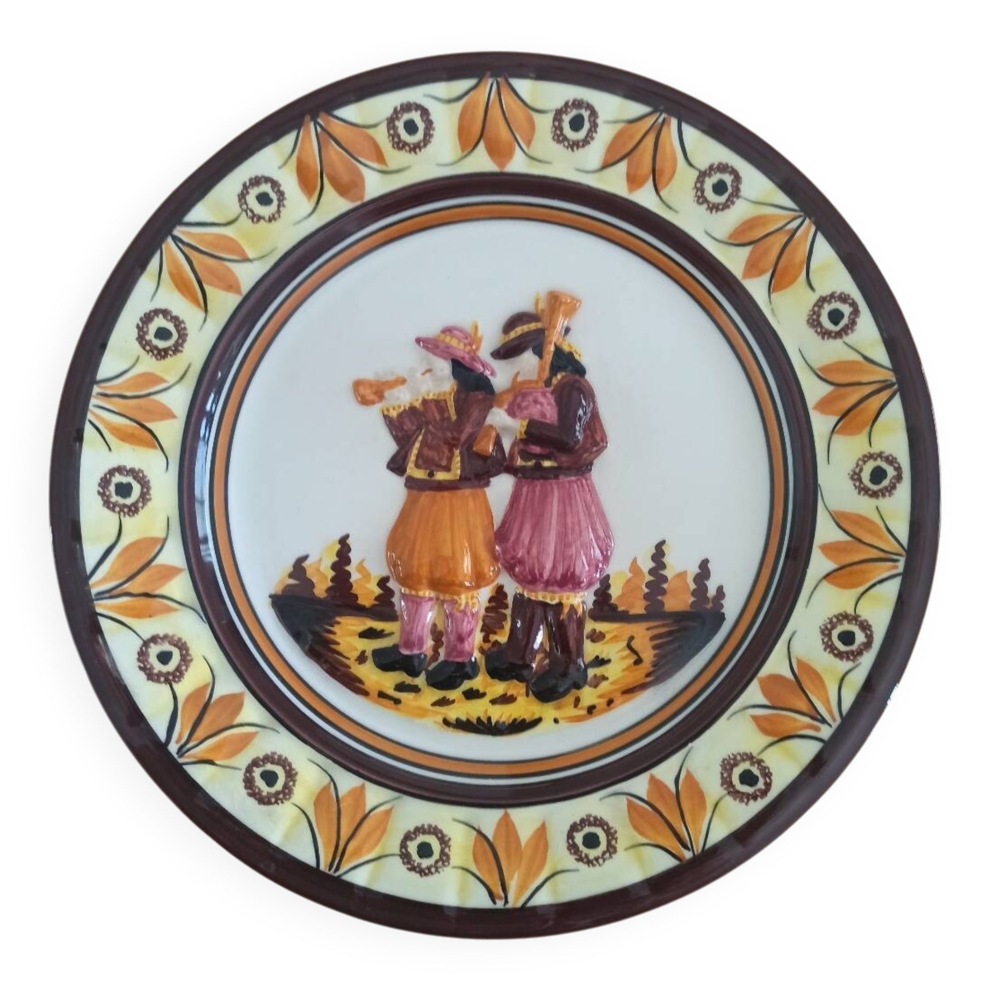 Henriot Quimper plate