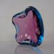 Sommerso Murano Glass Ashtray, Italy, 1960s