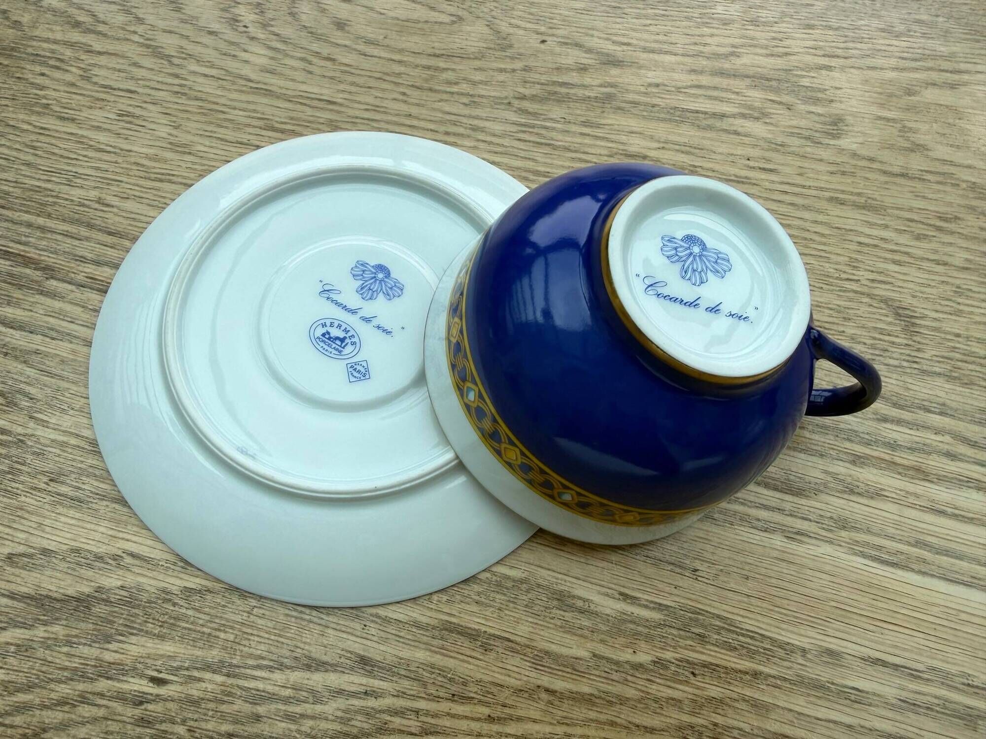 Cup and saucer Hermès