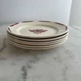 Set of 6 Badonwiller dinner plates