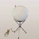 Vintage Italian table lamp in Stilnovo style, 1999.