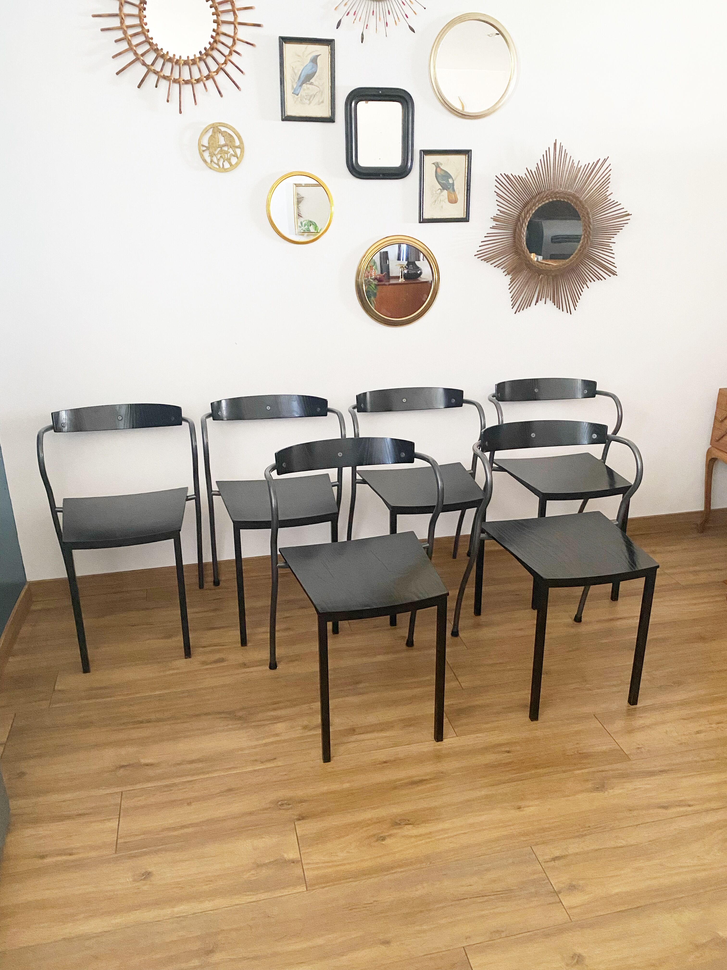 Set of 6 Rio chairs by Pascal Mourgue