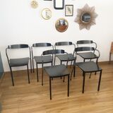 Set of 6 Rio chairs by Pascal Mourgue