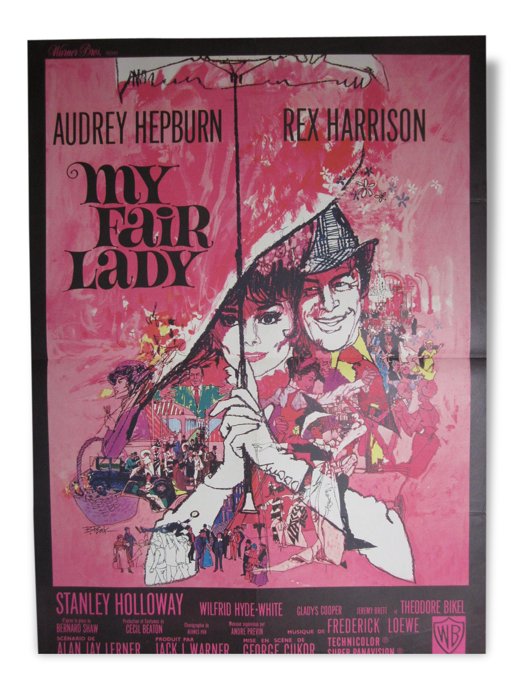 Affiche My fair lady. Selency
