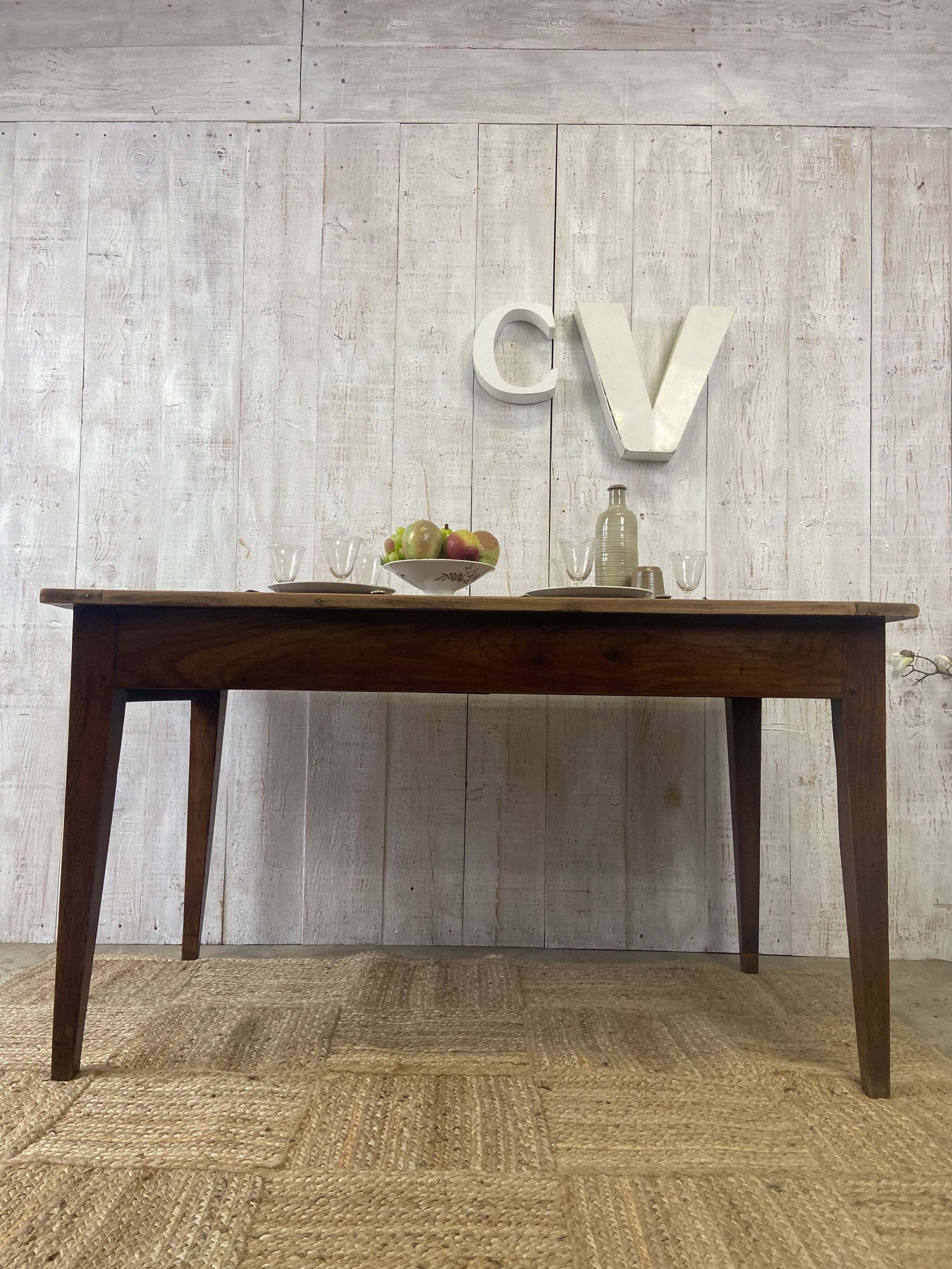 Table de ferme 133x76cm