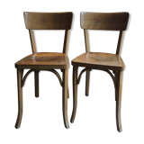 Lot of 2 baumann bistro chairs