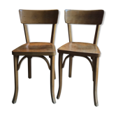 Lot of 2 baumann bistro chairs