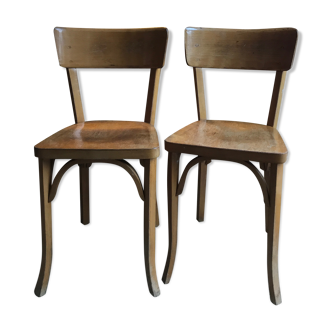Lot of 2 baumann bistro chairs