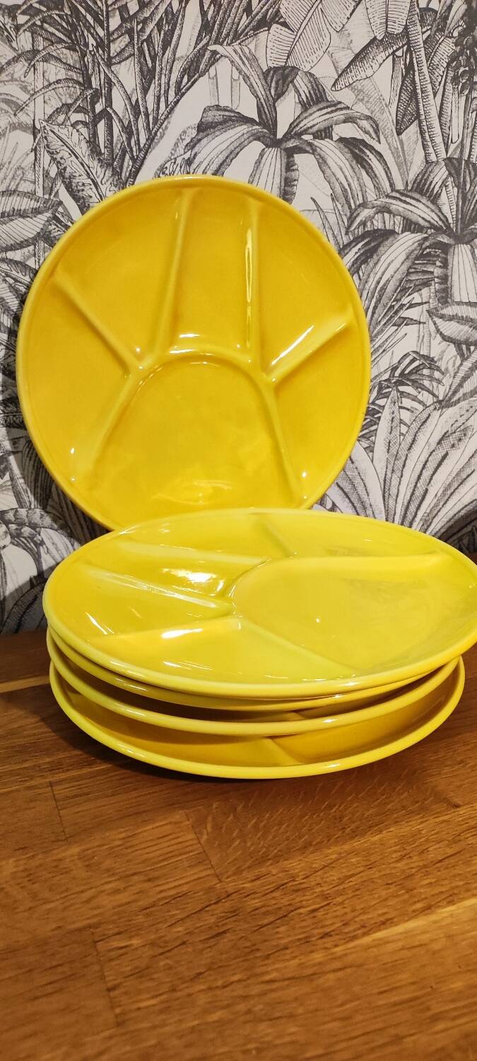 Niderviller fondue plates