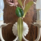 Applique florale metal