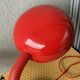 Design lamp space age red Bauhaus Style