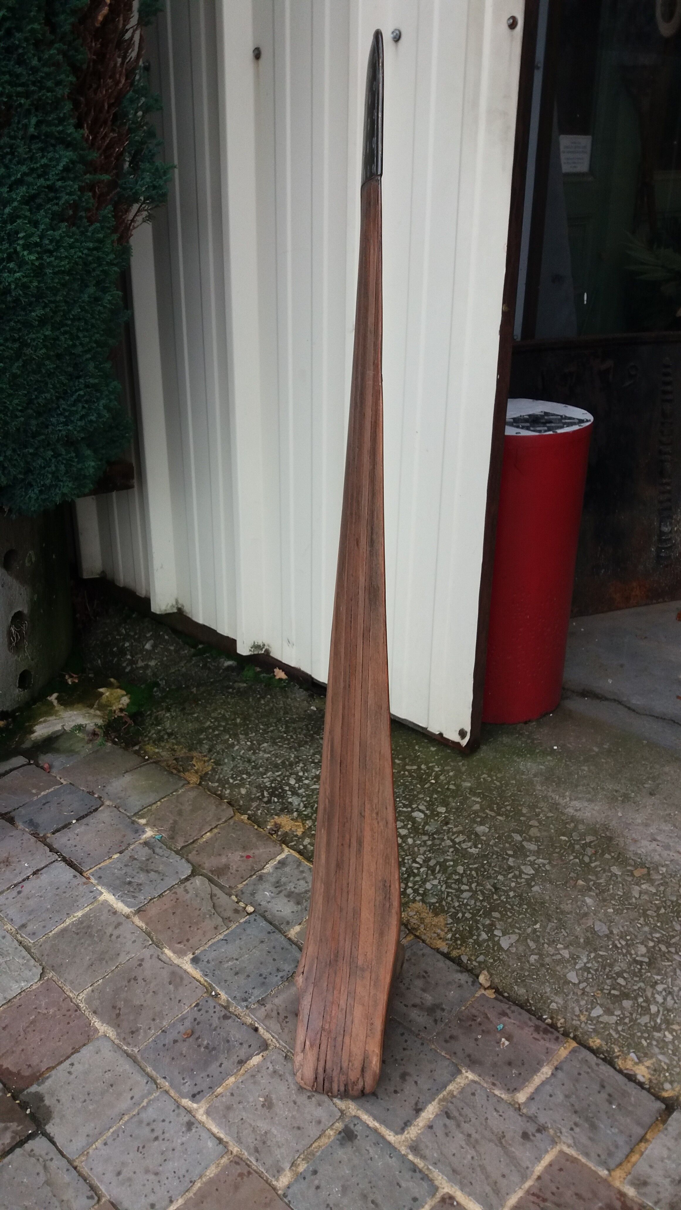 Half aircraft propeller