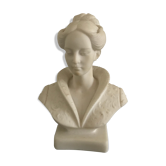 Female bust in plaster