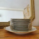 Vintage SFP porcelain dessert service