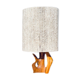 Artisanal brutalist lamp 70's