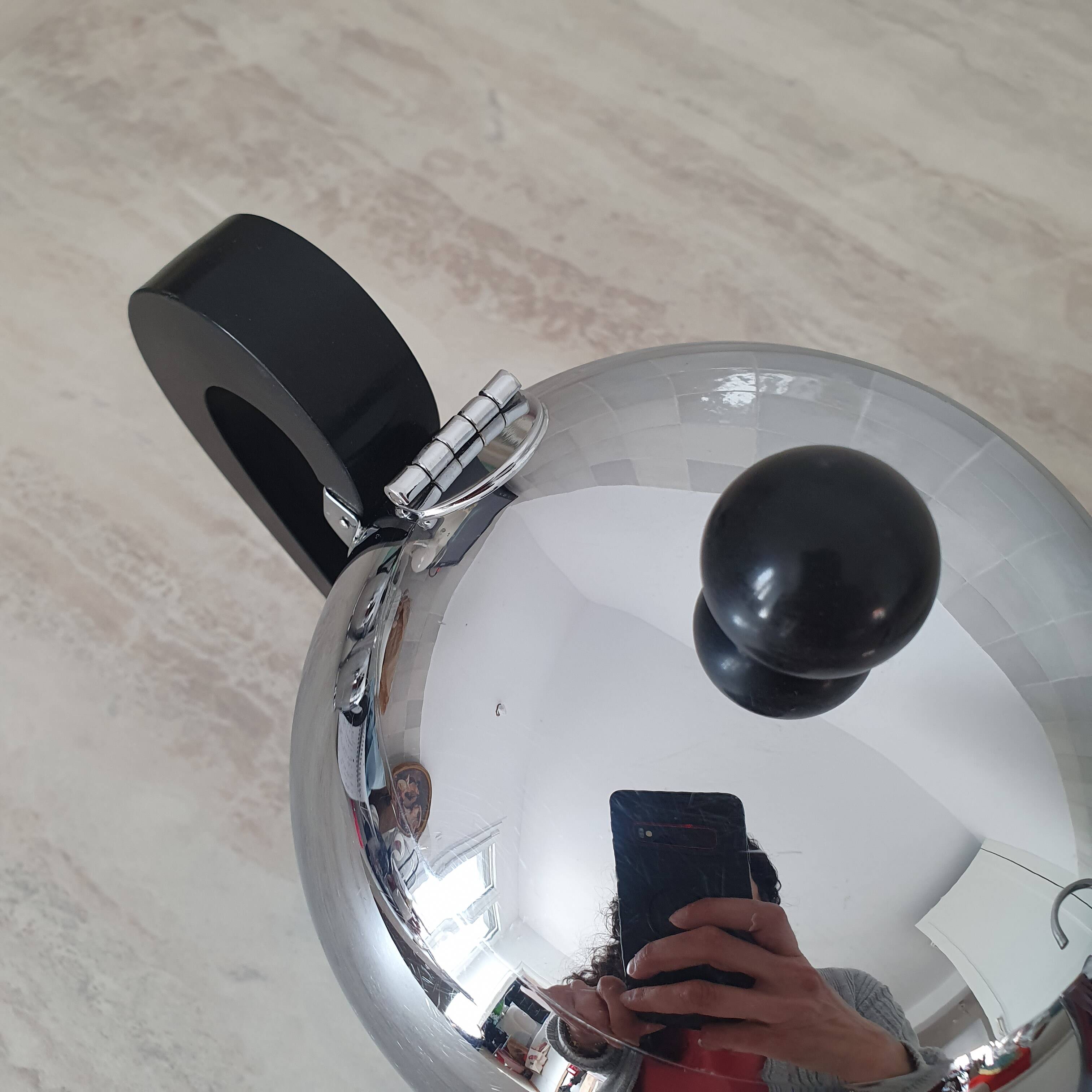 Service à café - thé collection bombé en inox 18/10, Alfra Alessi
