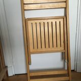 Pair of chairs folding vintage