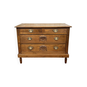 Commode en chêne début