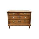 Commode en chêne début XXème